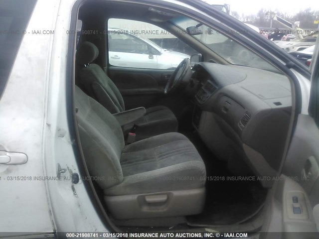 4T3ZF13C3XU097864 - 1999 TOYOTA SIENNA LE/XLE WHITE photo 5