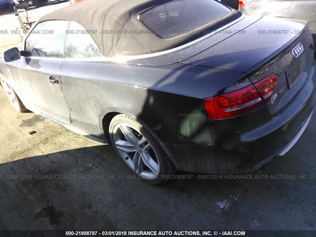 WAUVGAFH4AN019415 - 2010 AUDI S5 PRESTIGE BLACK photo 3