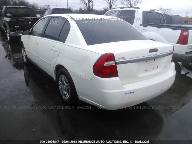 1G1ZS58F77F283679 - 2007 CHEVROLET MALIBU LS 白色 照片 3