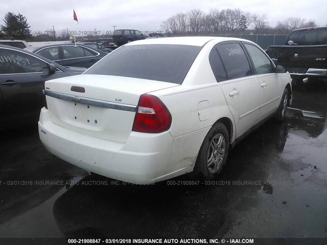 1G1ZS58F77F283679 - 2007 CHEVROLET MALIBU LS 白色 照片 4