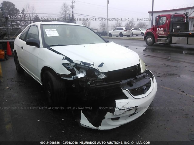 1HGEM22164L008024 - 2004 HONDA CIVIC DX VP WHITE photo 6