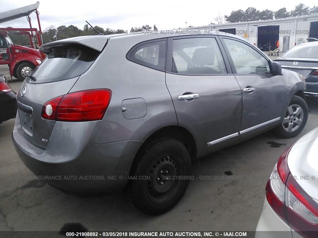 JN8AS5MV1BW270960 - 2011 NISSAN ROGUE S/SV/KROM GRAY photo 4