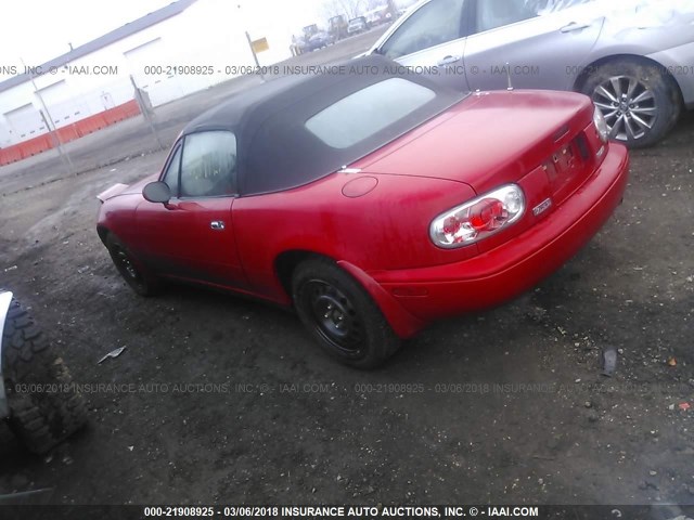 JM1NA3535V0730050 - 1997 MAZDA MX-5 MIATA RED photo 3