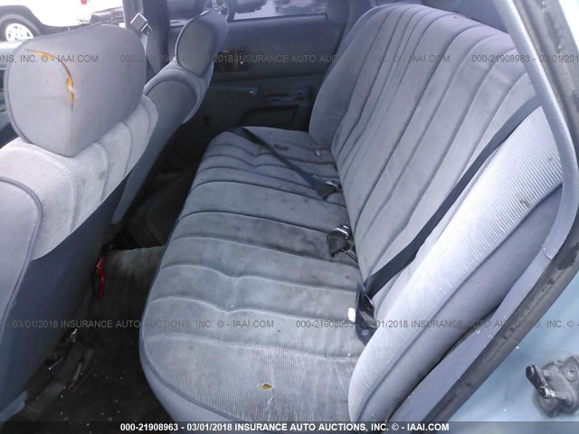 1G1BL52P1SR141674 - 1995 CHEVROLET CAPRICE / IMPALA CLASSIC/SS BLUE photo 8