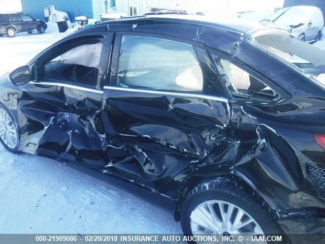 1FADP3J27HL236238 - 2017 FORD FOCUS TITANIUM BLACK photo 6