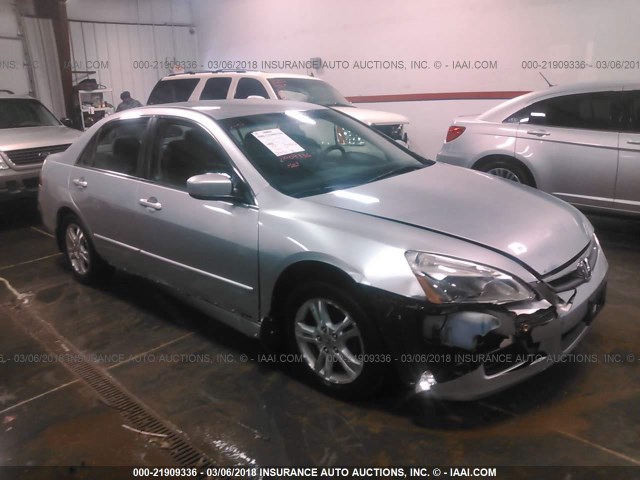 1HGCM56347A096544 - 2007 HONDA ACCORD SE SILVER photo 1