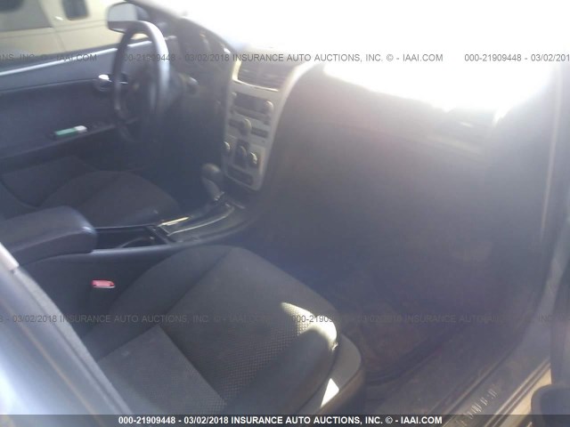 1G1ZH57BX94160485 - 2009 CHEVROLET MALIBU 1LT Light Blue photo 5