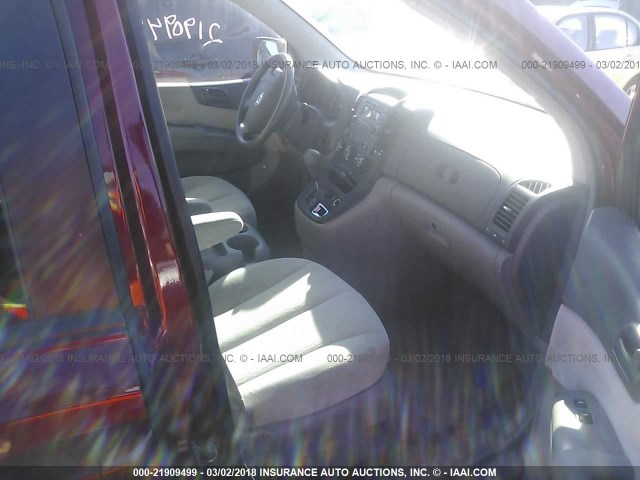 KNDMB233576165983 - 2007 KIA SEDONA EX/LX RED photo 5