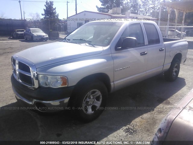 1D7HA18KX3J586657 - 2003 DODGE RAM 1500 ST SILVER photo 2