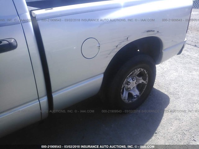 1D7HA18KX3J586657 - 2003 DODGE RAM 1500 ST SILVER photo 6