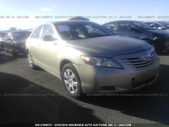 4T1BE46K37U159653 - 2007 TOYOTA CAMRY NEW GENERATION CE/LE/XLE/SE GOLD photo 1