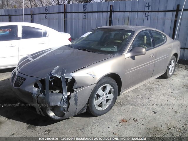 2G2WP552871103361 - 2007 PONTIAC GRAND PRIX ყავისფერი ფოტო 2