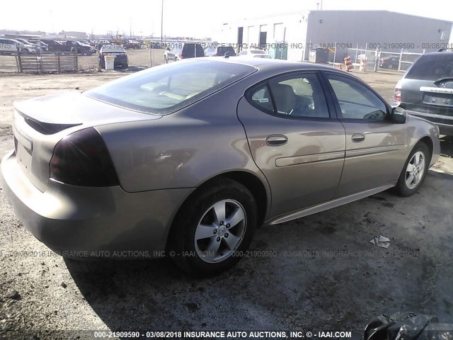 2G2WP552871103361 - 2007 PONTIAC GRAND PRIX ყავისფერი ფოტო 4