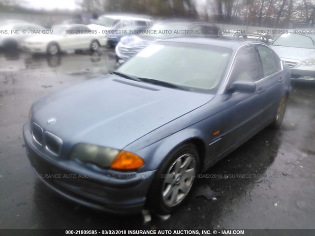 WBAAM5330XFR05323 - 1999 BMW 328 I AUTOMATIC BLUE photo 2