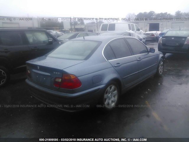 WBAAM5330XFR05323 - 1999 BMW 328 I AUTOMATIC BLUE photo 4