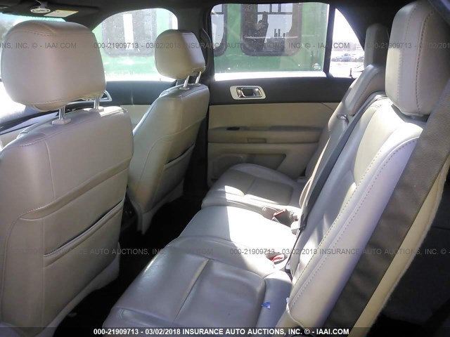 1FM5K7F87DGA78922 - 2013 FORD EXPLORER LIMITED 黑色 照片 8