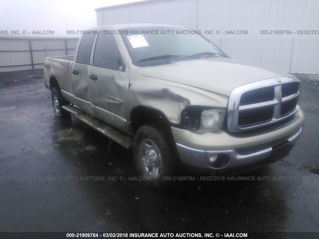 1D7KU28D84J112339 - 2004 DODGE RAM 2500 ST/SLT 金色 照片 1