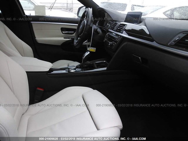 WBA4F7C33HG789128 - 2017 BMW 430I GRAN COUPE BLUE photo 5