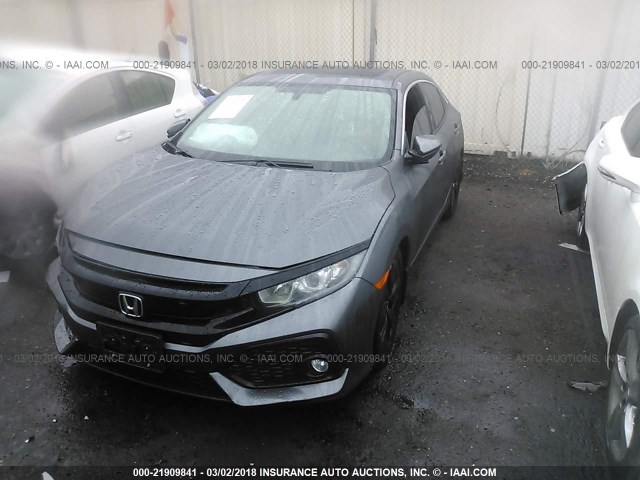 SHHFK7H70HU410016 - 2017 HONDA CIVIC EXL GRAY photo 2