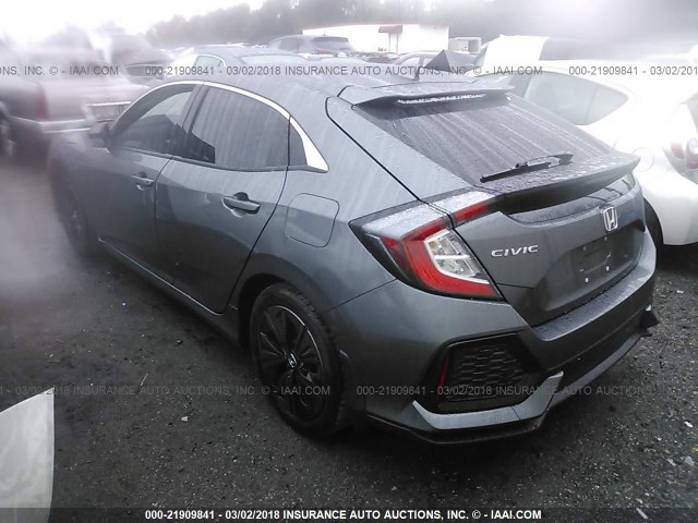 SHHFK7H70HU410016 - 2017 HONDA CIVIC EXL GRAY photo 3