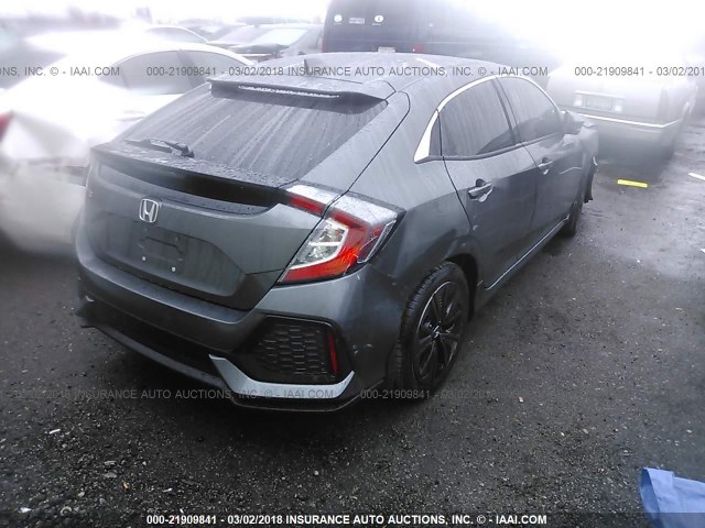 SHHFK7H70HU410016 - 2017 HONDA CIVIC EXL GRAY photo 4