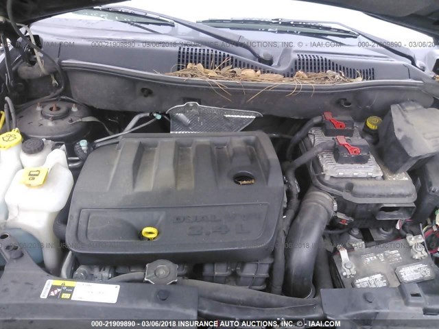 1C4NJCEB5ED618011 - 2014 JEEP COMPASS LATITUDE Schwarz Foto 10