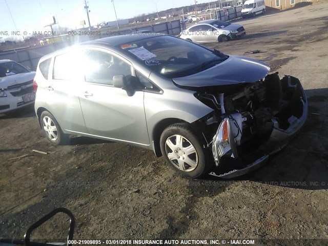 3N1CE2CP7FL363641 - 2015 NISSAN VERSA NOTE S/S PLUS/SV/SL/SR GRAY photo 1