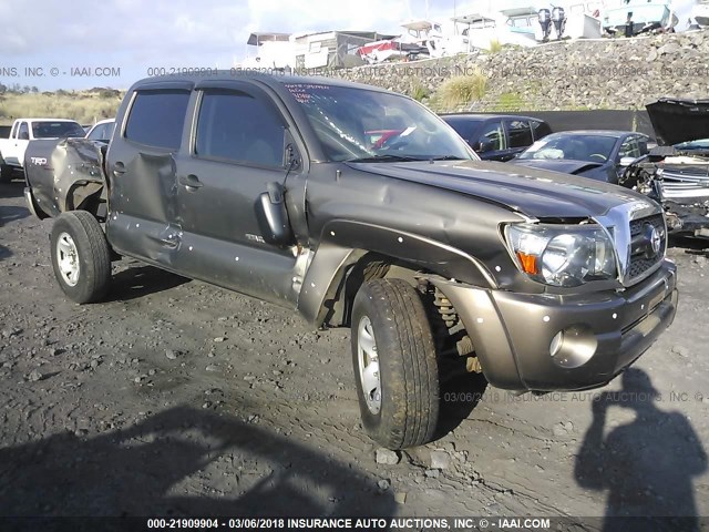 3TMLU4EN8BM058113 - 2011 TOYOTA TACOMA DOUBLE CAB ყავისფერი ფოტო 1