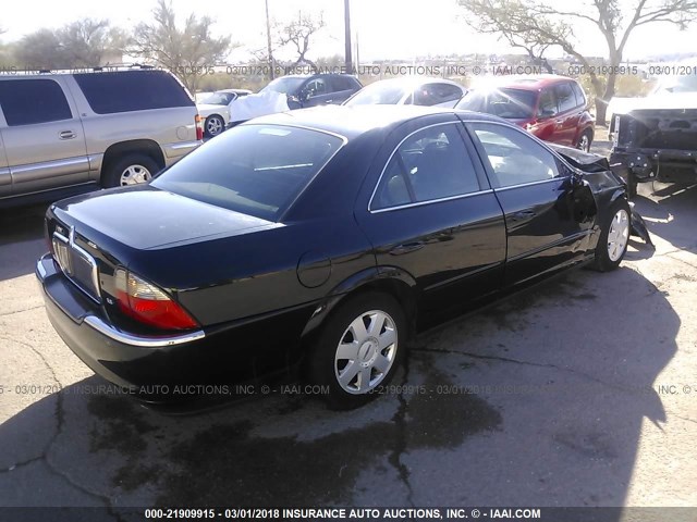 1LNHM86S74Y650106 - 2004 LINCOLN LS 黑色 照片 4