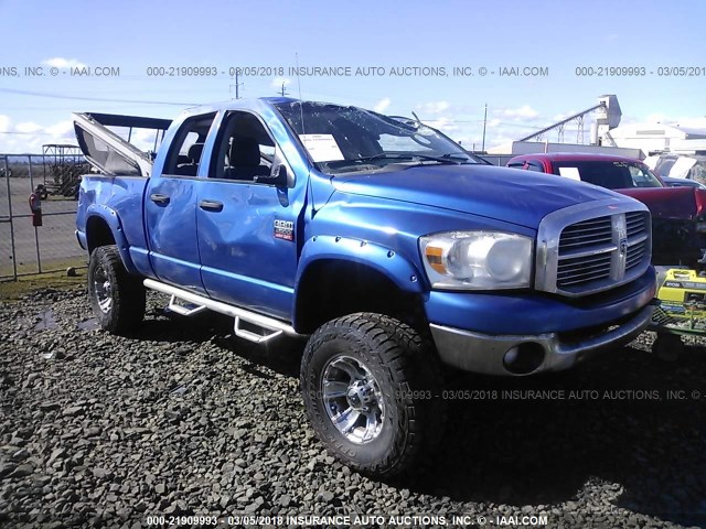 3D7KS28A98G118539 - 2008 DODGE RAM 2500 ST/SLT BLUE photo 1