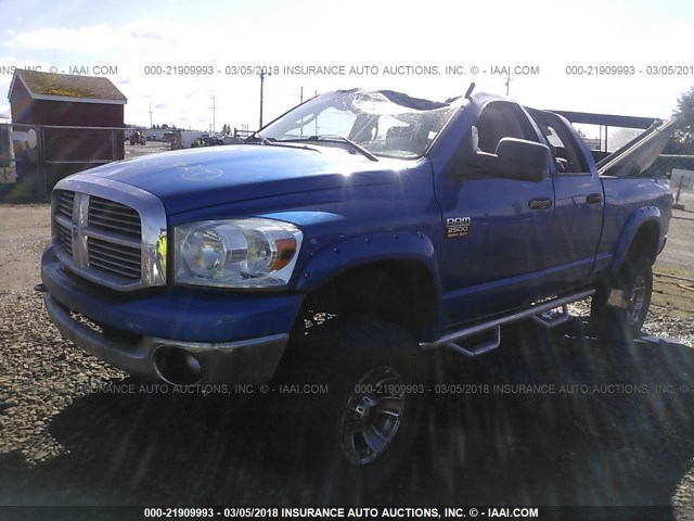 3D7KS28A98G118539 - 2008 DODGE RAM 2500 ST/SLT 蓝色 照片 2