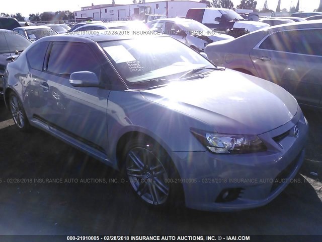 JTKJF5C76D3053064 - 2013 TOYOTA SCION TC 灰色 照片 1