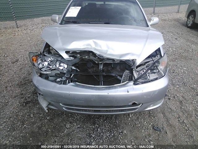 4T1BF32K03U556907 - 2003 TOYOTA CAMRY LE/XLE/SE Gümüş foto 6