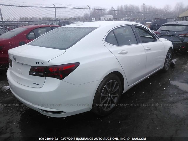 19UUB3F53HA002400 - 2017 ACURA TLX TECH WHITE photo 4