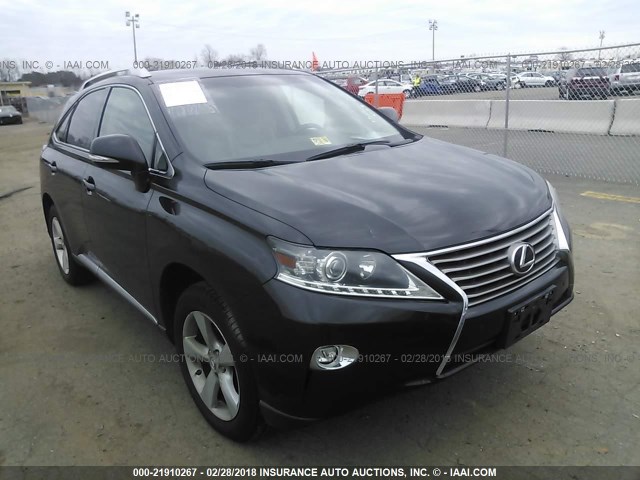 2T2BK1BA3FC269702 - 2015 LEXUS RX 350/BASE/F SPORT BLACK photo 1