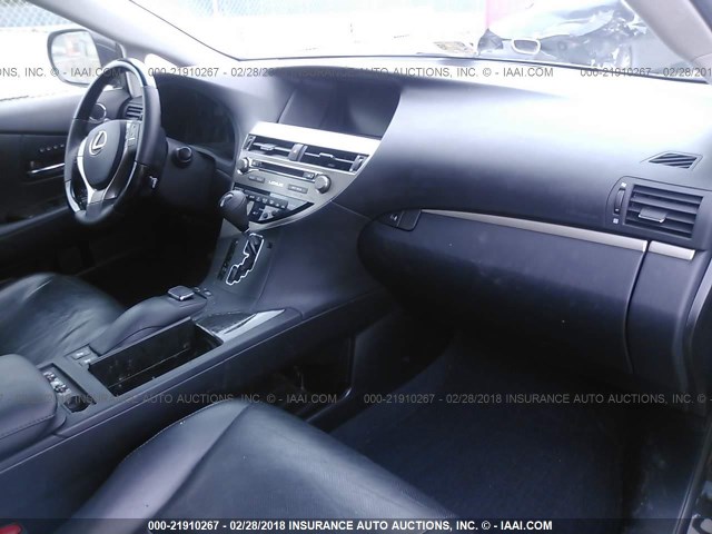 2T2BK1BA3FC269702 - 2015 LEXUS RX 350/BASE/F SPORT BLACK photo 5