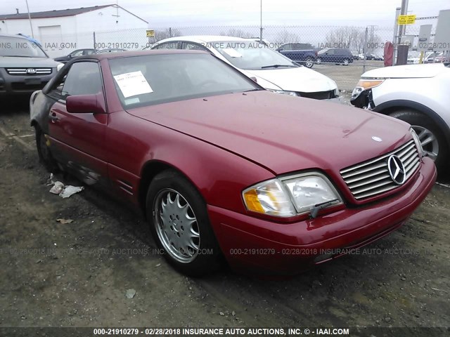 WDBFA67F8TF132797 - 1996 MERCEDES-BENZ SL 500 RED photo 1