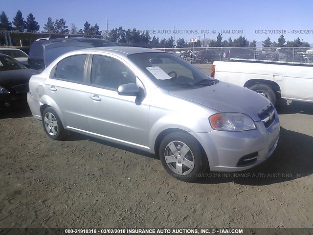 KL1TD5DE3BB137937 - 2011 CHEVROLET AVEO LS/LT 银色 照片 1