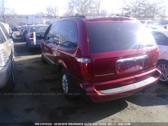 2C4GP54L53R184518 - 2003 CHRYSLER TOWN & COUNTRY LXI RED photo 3