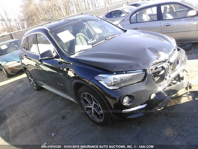 WBXHT3C39H5F83349 - 2017 BMW X1 XDRIVE28I BLACK photo 1