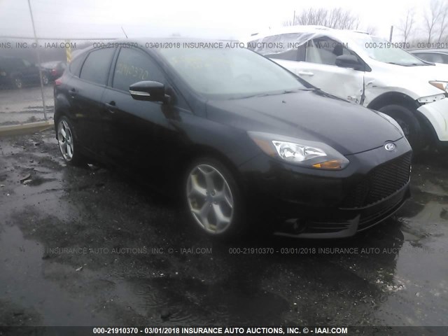 1FADP3L9XEL164053 - 2014 FORD FOCUS ST BLACK photo 1