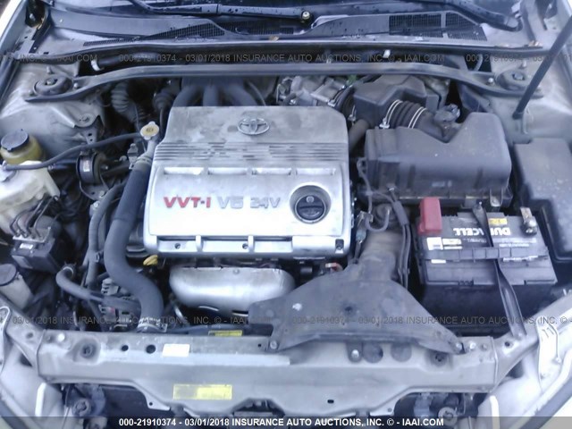 4T1BF32K16U120412 - 2006 TOYOTA CAMRY LE/XLE/SE 银色 照片 10