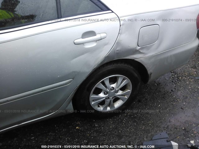 4T1BF32K16U120412 - 2006 TOYOTA CAMRY LE/XLE/SE 银色 照片 6