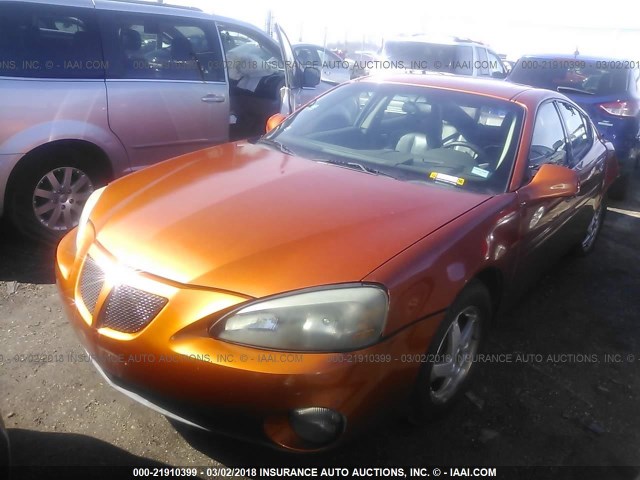 2G2WS522641159894 - 2004 PONTIAC GRAND PRIX GT2 ORANGE photo 2