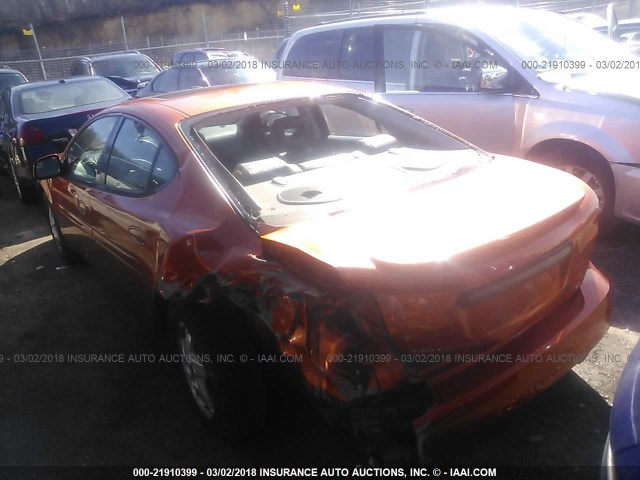 2G2WS522641159894 - 2004 PONTIAC GRAND PRIX GT2 ORANGE photo 3