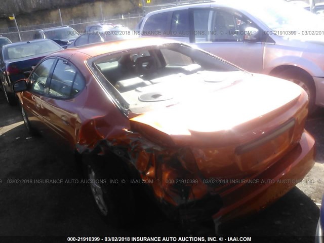 2G2WS522641159894 - 2004 PONTIAC GRAND PRIX GT2 ORANGE photo 6