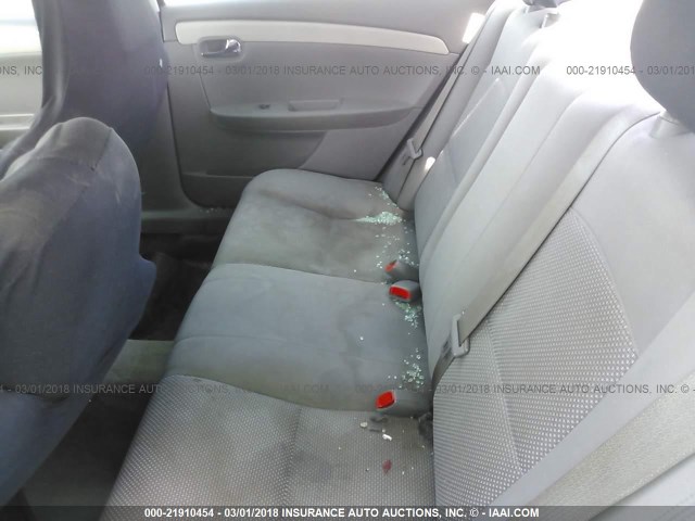 1G1ZC5EB2AF198917 - 2010 CHEVROLET MALIBU 1LT 灰色 照片 8