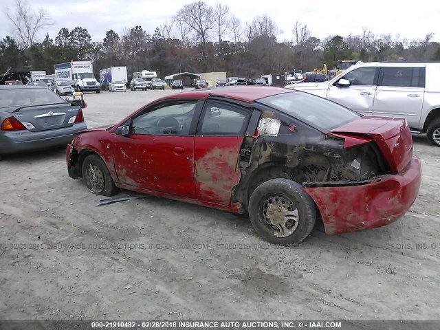 1G8AW12F33Z194365 - 2003 SATURN ION LEVEL 3 RED photo 6