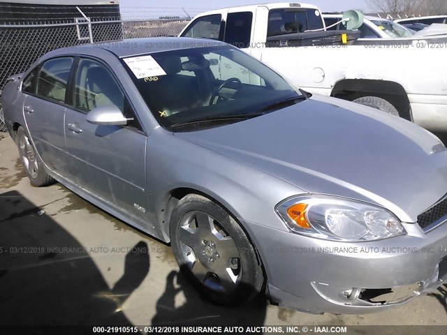 2G1WD57C291169149 - 2009 CHEVROLET IMPALA SS SILVER photo 1