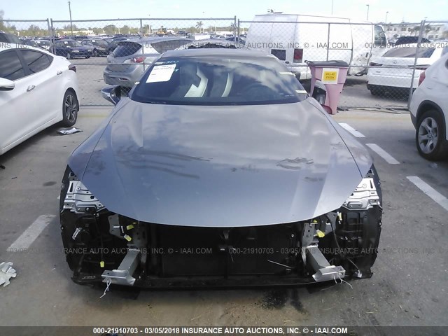 JTHHP5AY6JA002801 - 2018 LEXUS LC 500 GRAY photo 6